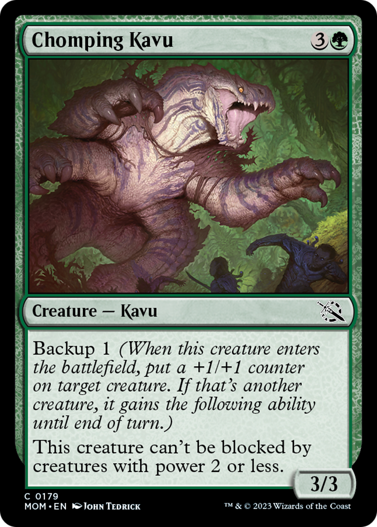 Chomping Kavu [March of the Machine] | Devastation Store