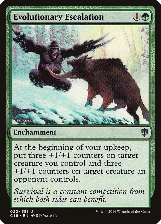 Evolutionary Escalation [Commander 2016] - Devastation Store | Devastation Store