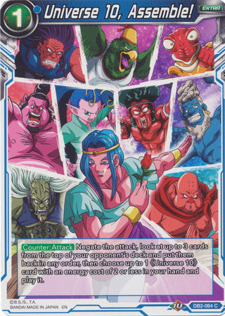 Universe 10, Assemble! [DB2-064] | Devastation Store