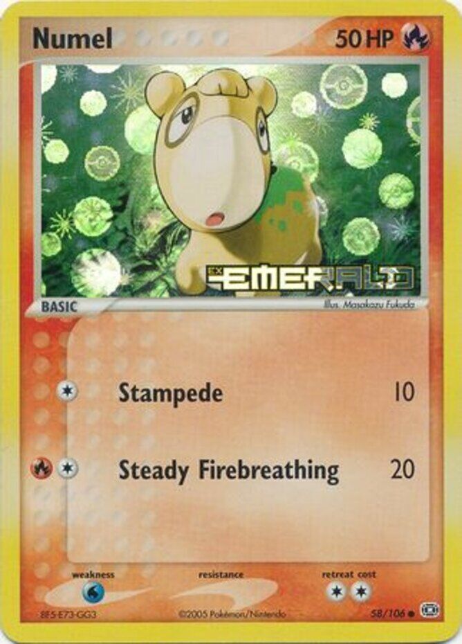 Numel (58/106) (Stamped) [EX: Emerald] | Devastation Store