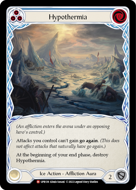 Hypothermia [UPR139] (Uprising)  Rainbow Foil | Devastation Store