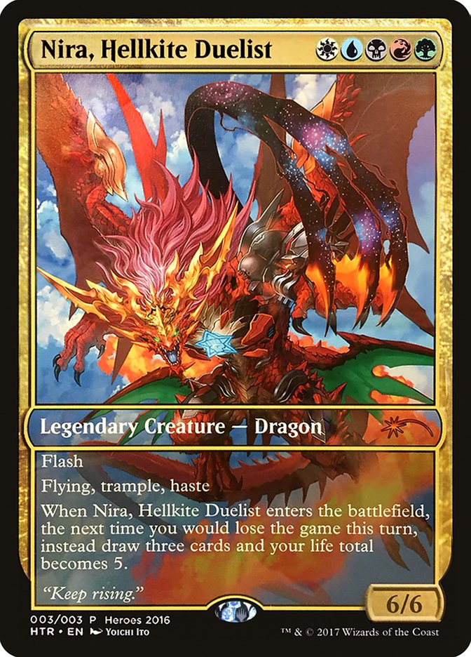 Nira, Hellkite Duelist [Heroes of the Realm] | Devastation Store