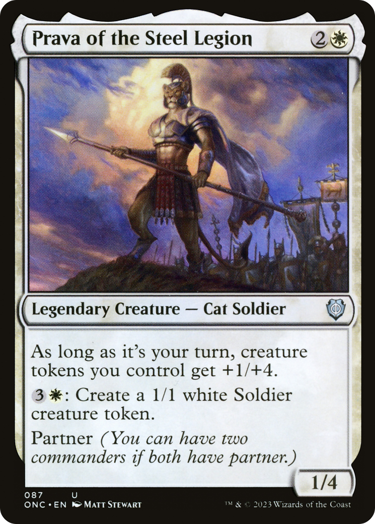 Prava of the Steel Legion [Phyrexia: All Will Be One Commander] | Devastation Store