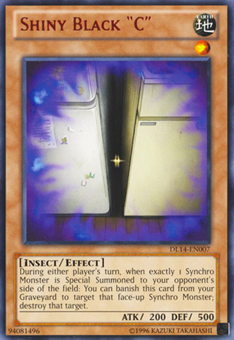 Shiny Black "C" (Red) [DL14-EN007] Rare | Devastation Store
