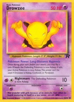 Drowzee (54/82) [Team Rocket Unlimited] | Devastation Store