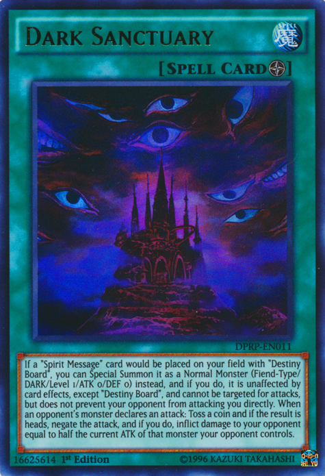 Dark Sanctuary [DPRP-EN011] Ultra Rare | Devastation Store