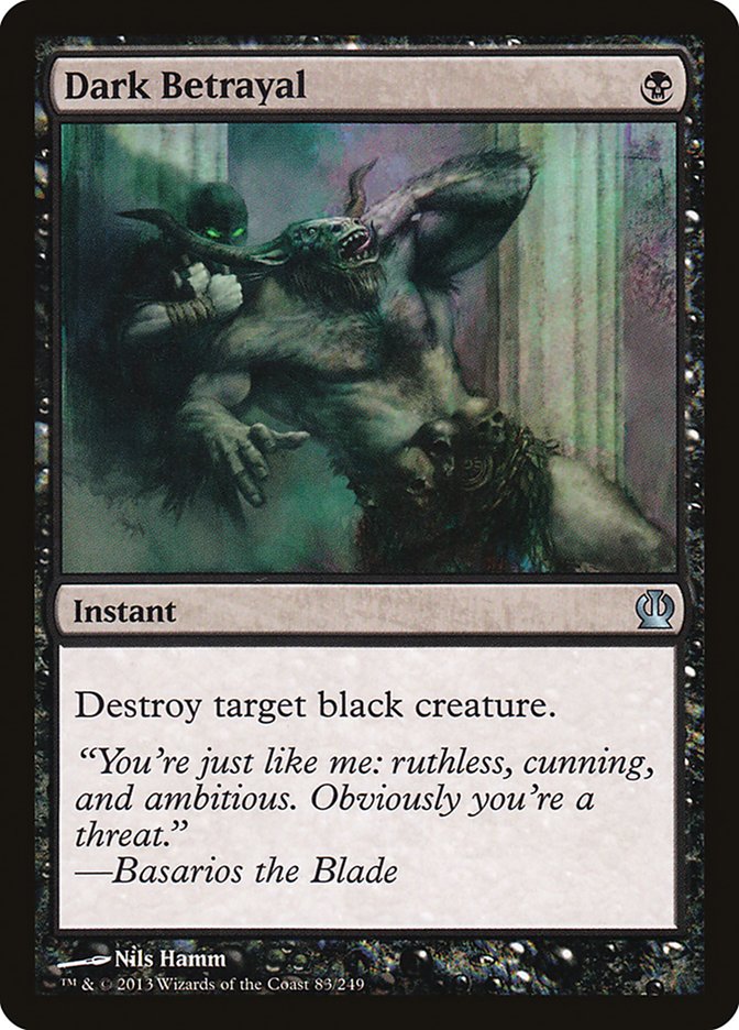 Dark Betrayal [Theros] - Devastation Store | Devastation Store