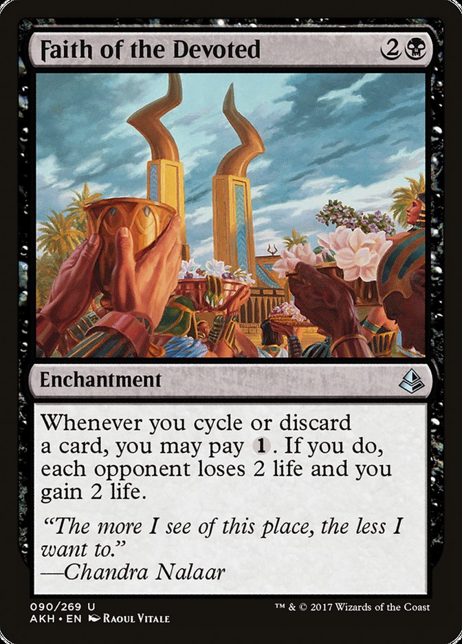 Faith of the Devoted [Amonkhet] - Devastation Store | Devastation Store