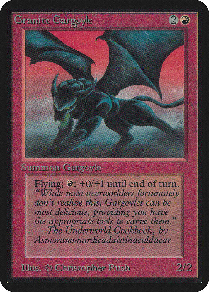 Granite Gargoyle [Limited Edition Alpha] | Devastation Store