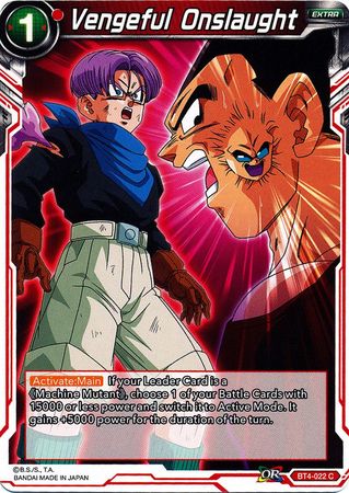 Vengeful Onslaught [BT4-022] | Devastation Store