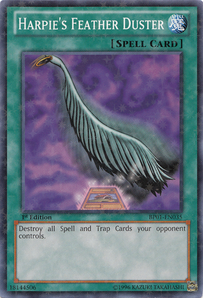 Harpie's Feather Duster [BP01-EN035] Starfoil Rare | Devastation Store