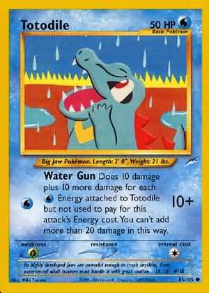 Totodile (85/105) [Neo Destiny Unlimited] | Devastation Store