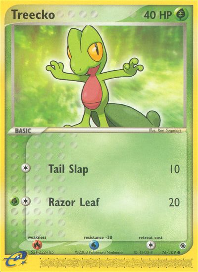 Treecko (76/109) [EX: Ruby & Sapphire] | Devastation Store