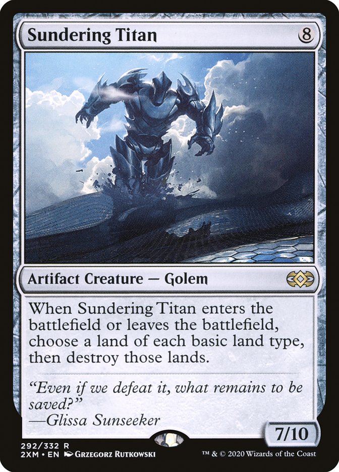 Sundering Titan [Double Masters] | Devastation Store