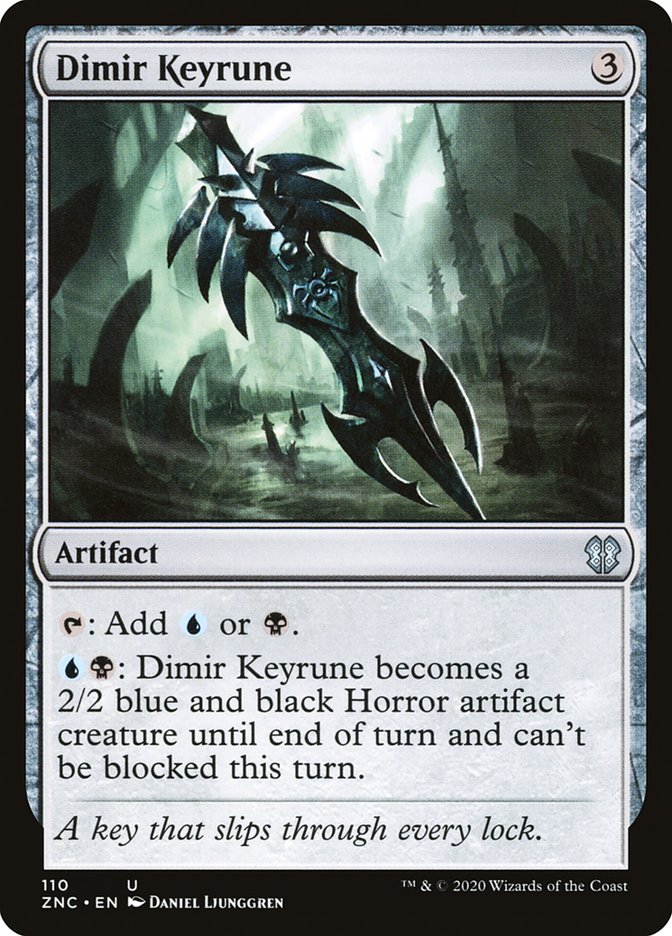 Dimir Keyrune [Zendikar Rising Commander] | Devastation Store