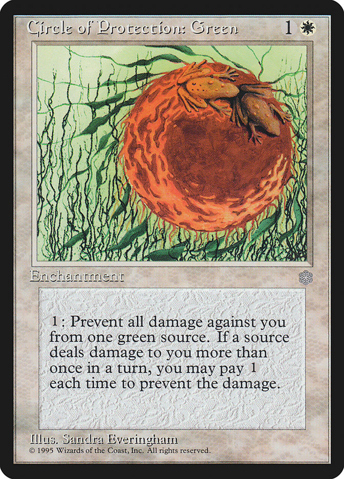 Circle of Protection: Green [Ice Age] - Devastation Store | Devastation Store