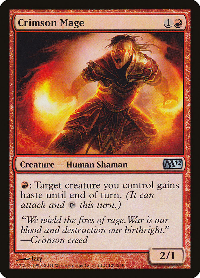 Crimson Mage [Magic 2012] - Devastation Store | Devastation Store