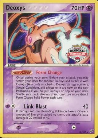 Deoxys (16/107) (Championship Promo) [EX: Deoxys] | Devastation Store