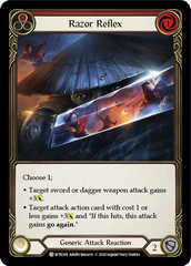 Razor Reflex (Red) [WTR209] Unlimited Edition Rainbow Foil - Devastation Store | Devastation Store