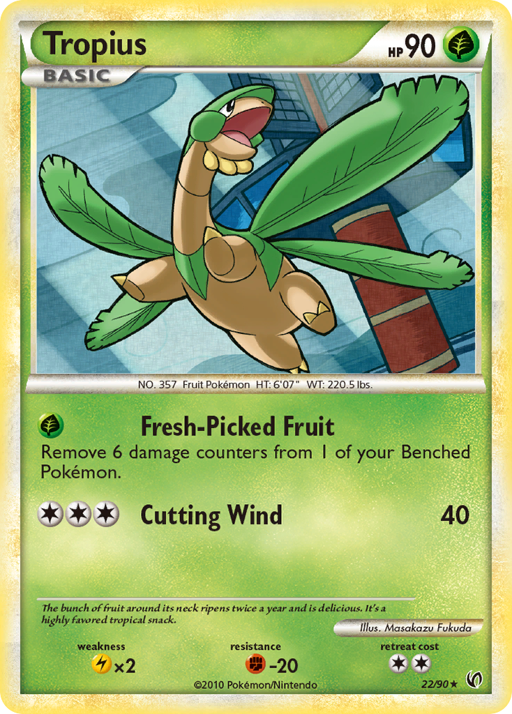 Tropius (22/90) [HeartGold & SoulSilver: Undaunted] | Devastation Store