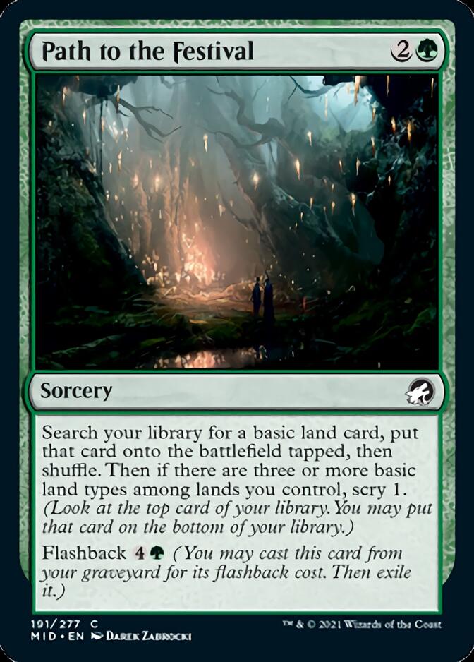Path to the Festival [Innistrad: Midnight Hunt] | Devastation Store