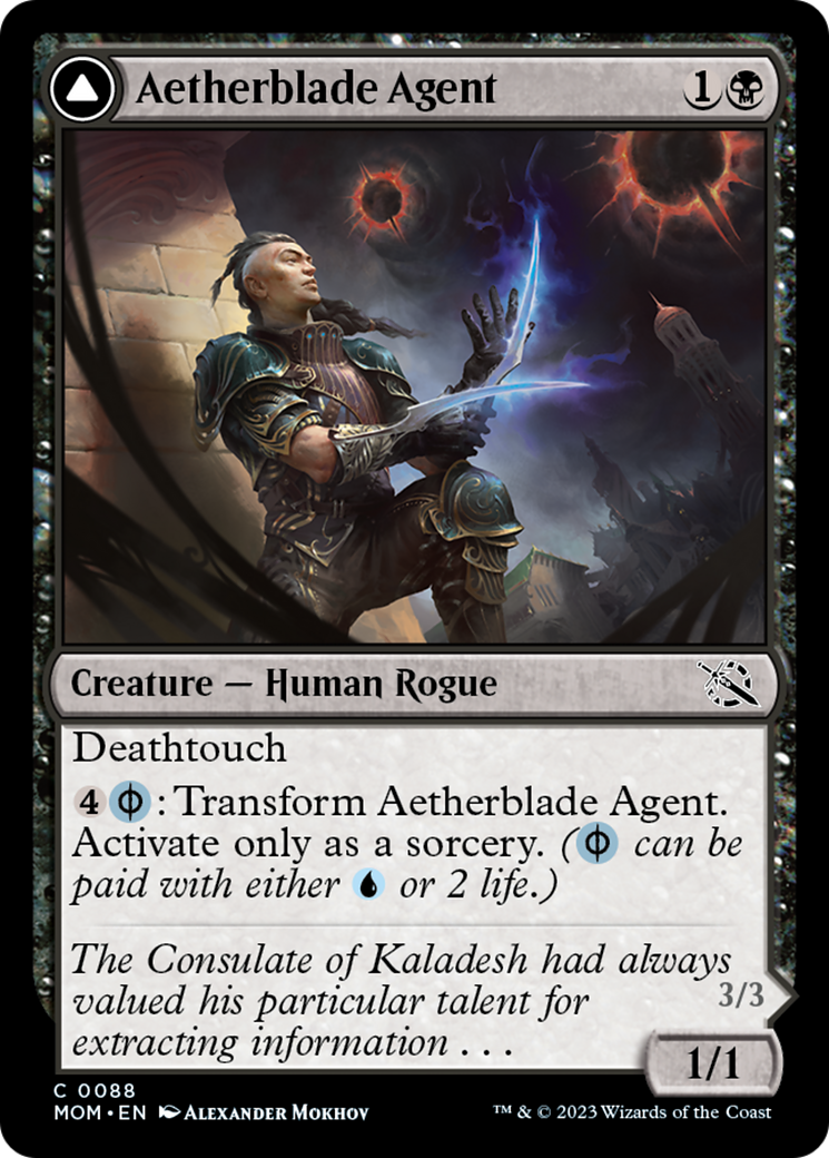 Aetherblade Agent // Gitaxian Mindstinger [March of the Machine] | Devastation Store