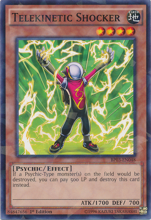 Telekinetic Shocker [BP03-EN048] Shatterfoil Rare | Devastation Store