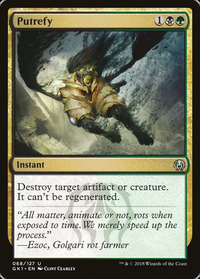 Putrefy [Guilds of Ravnica Guild Kit] | Devastation Store