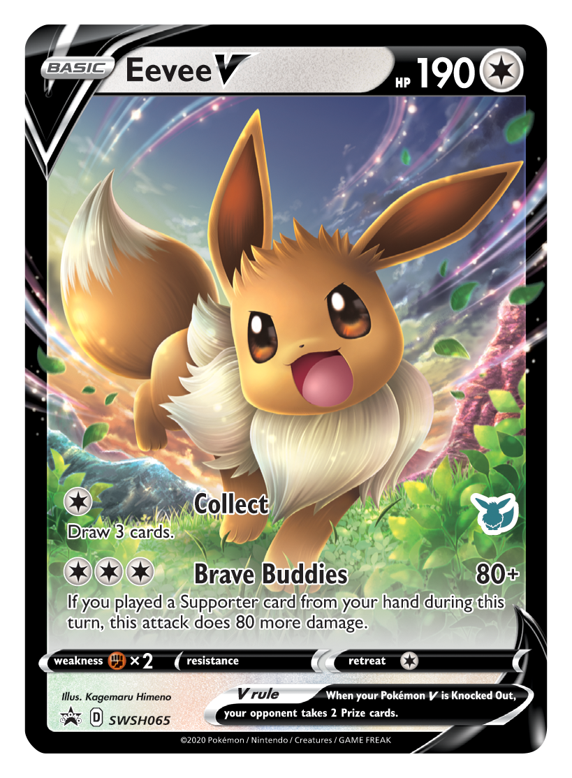 Eevee V (SWSH065) (Eevee Deck) [Battle Academy 2022] | Devastation Store