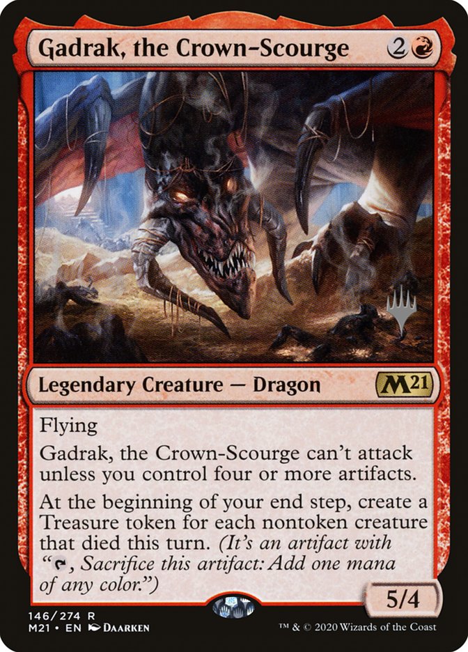 Gadrak, the Crown-Scourge (Promo Pack) [Core Set 2021 Promos] | Devastation Store