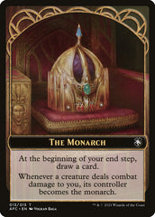 Squid // The Monarch Double-sided Token [Streets of New Capenna Commander Tokens] | Devastation Store