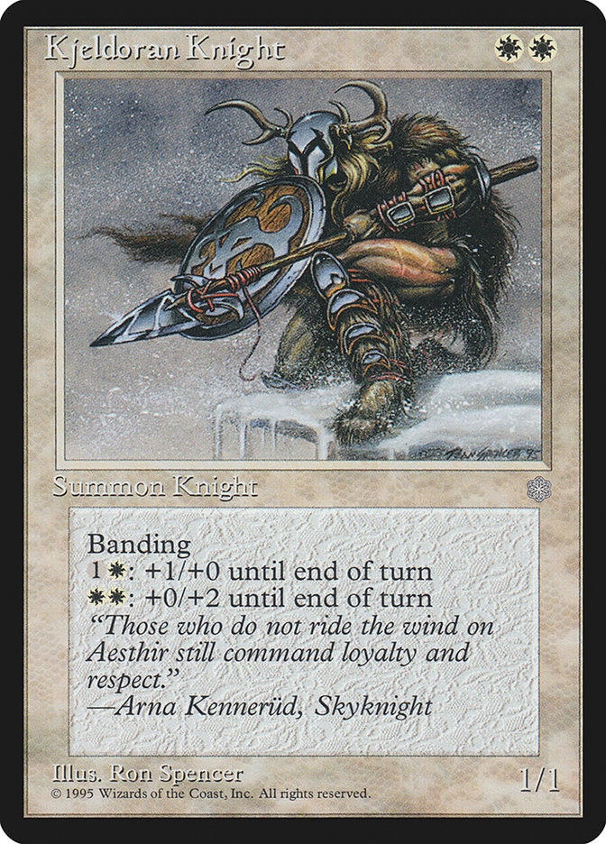 Kjeldoran Knight [Ice Age] | Devastation Store