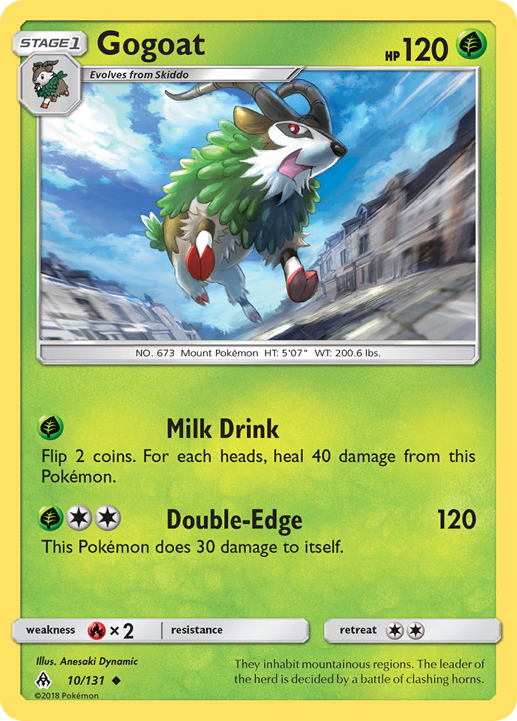 Gogoat (10/131) [Sun & Moon: Forbidden Light] | Devastation Store