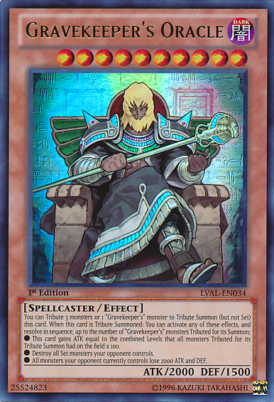 Gravekeeper's Oracle [LVAL-EN034] Ultra Rare | Devastation Store