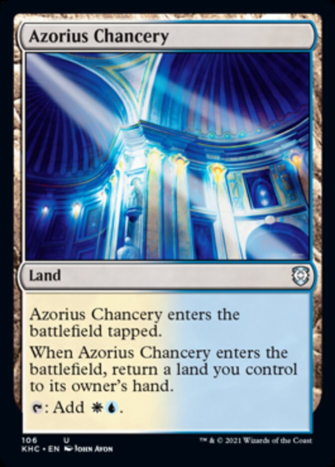 Azorius Chancery [Kaldheim Commander] | Devastation Store