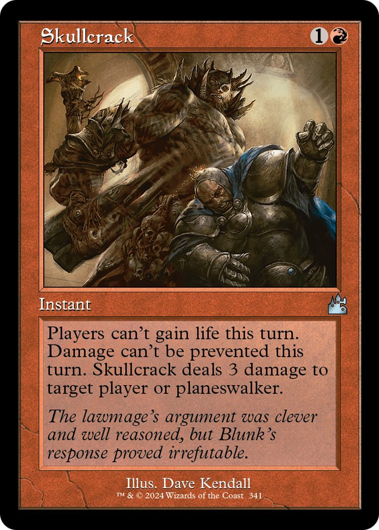 Skullcrack (Retro Frame) [Ravnica Remastered] | Devastation Store