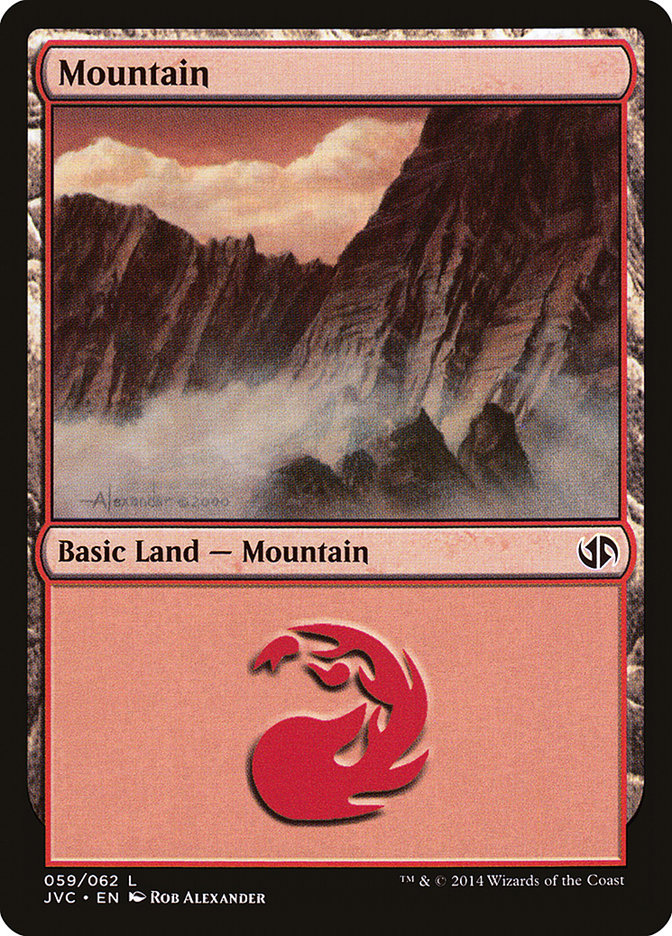 Mountain (61) [Duel Decks Anthology] - Devastation Store | Devastation Store
