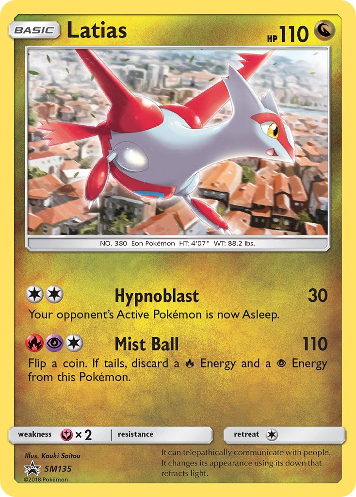 Latias (SM135) [Sun & Moon: Black Star Promos] | Devastation Store