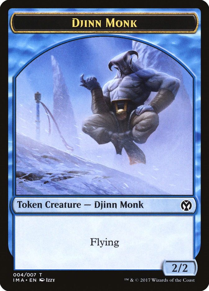 Djinn Monk [Iconic Masters Tokens] - Devastation Store | Devastation Store