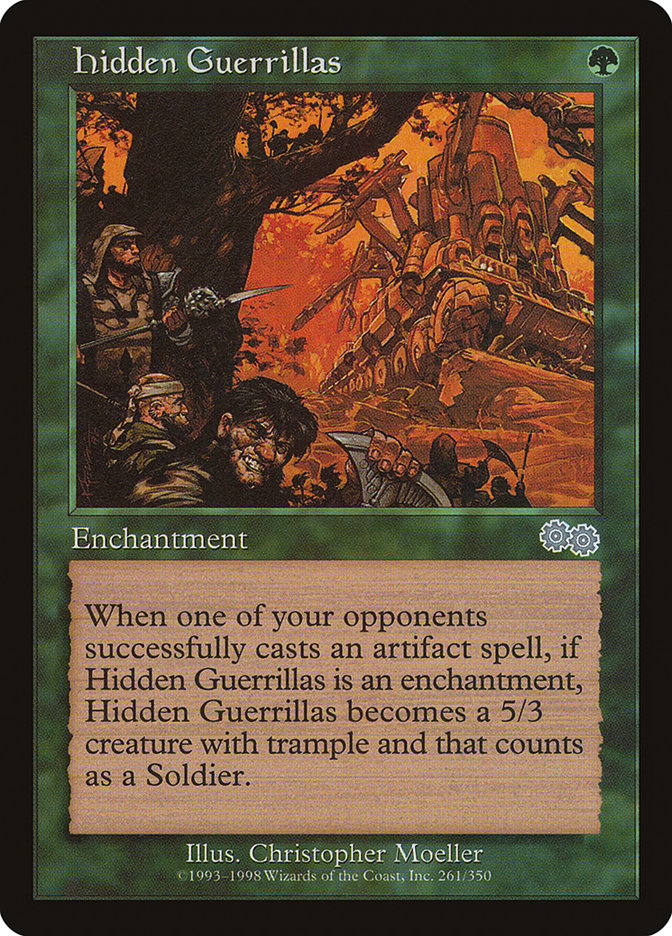 Hidden Guerrillas [Urza's Saga] - Devastation Store | Devastation Store
