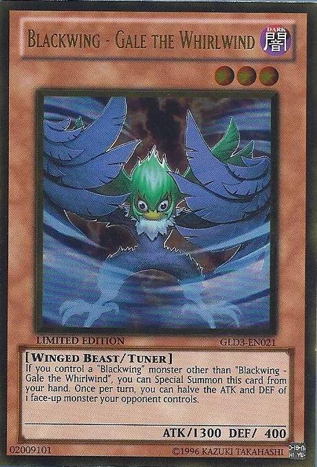 Blackwing - Gale the Whirlwind [GLD3-EN021] Gold Rare | Devastation Store