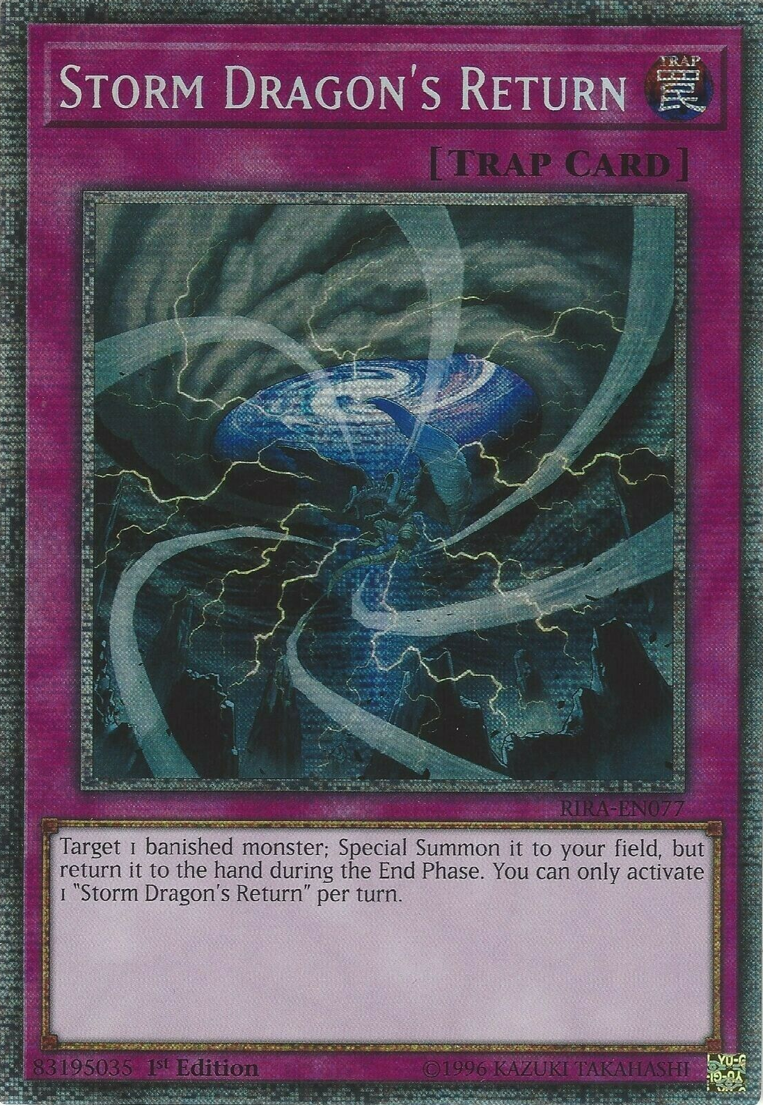 Storm Dragon's Return [RIRA-EN077] Starlight Rare | Devastation Store