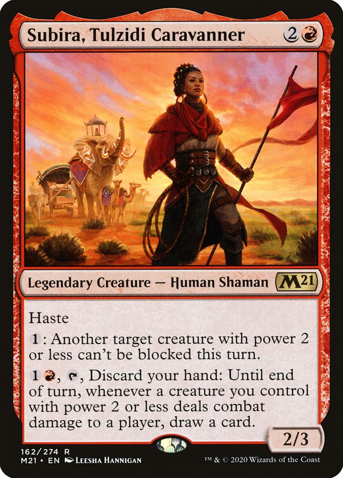 Subira, Tulzidi Caravanner [Core Set 2021] | Devastation Store