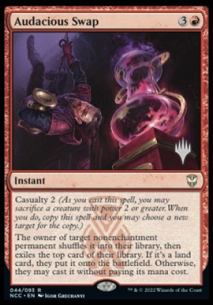 Audacious Swap (Promo Pack) [Streets of New Capenna Commander Promos] | Devastation Store