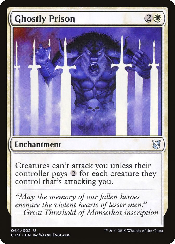 Ghostly Prison [Commander 2019] | Devastation Store