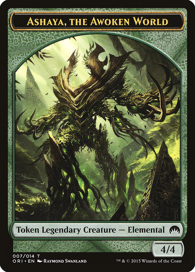 Ashaya, the Awoken World [Magic Origins Tokens] - Devastation Store | Devastation Store
