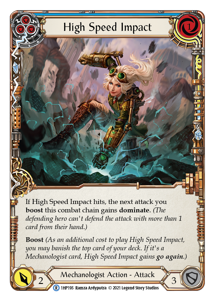 High Speed Impact (Blue) [1HP195] | Devastation Store