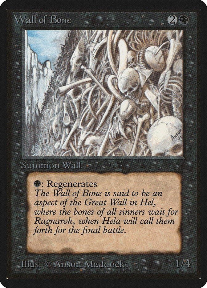 Wall of Bone [Limited Edition Beta] - Devastation Store | Devastation Store