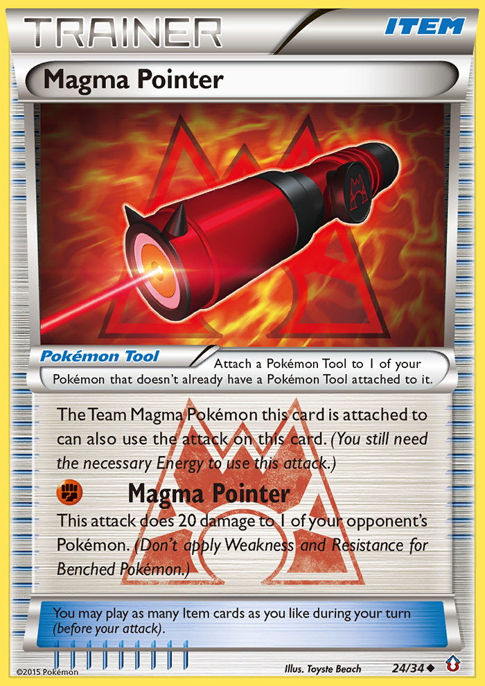 Magma Pointer (24/34) [XY: Double Crisis] | Devastation Store