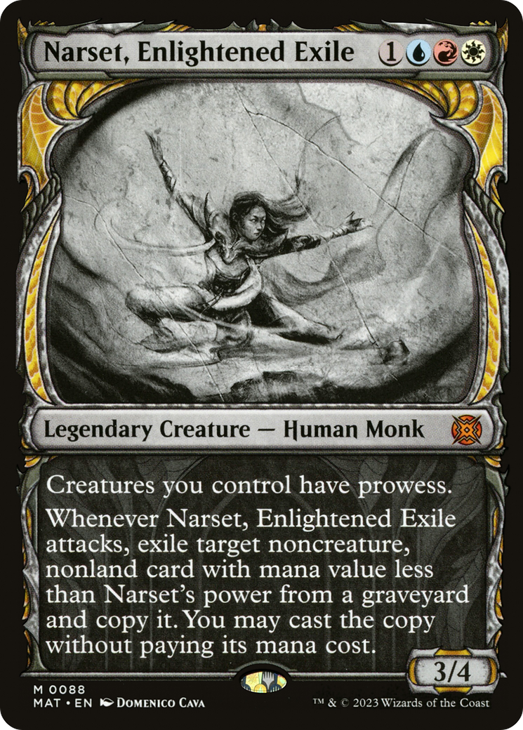 Narset, Enlightened Exile (Showcase) [March of the Machine: The Aftermath] | Devastation Store